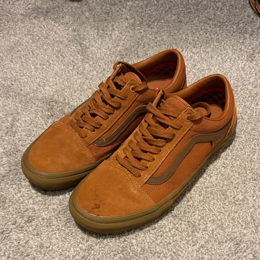 Vans Men's skate old school Brown Sneakers